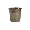 "only a thimble full" sterling jigger