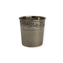 Load image into Gallery viewer, "only a thimble full" sterling jigger
