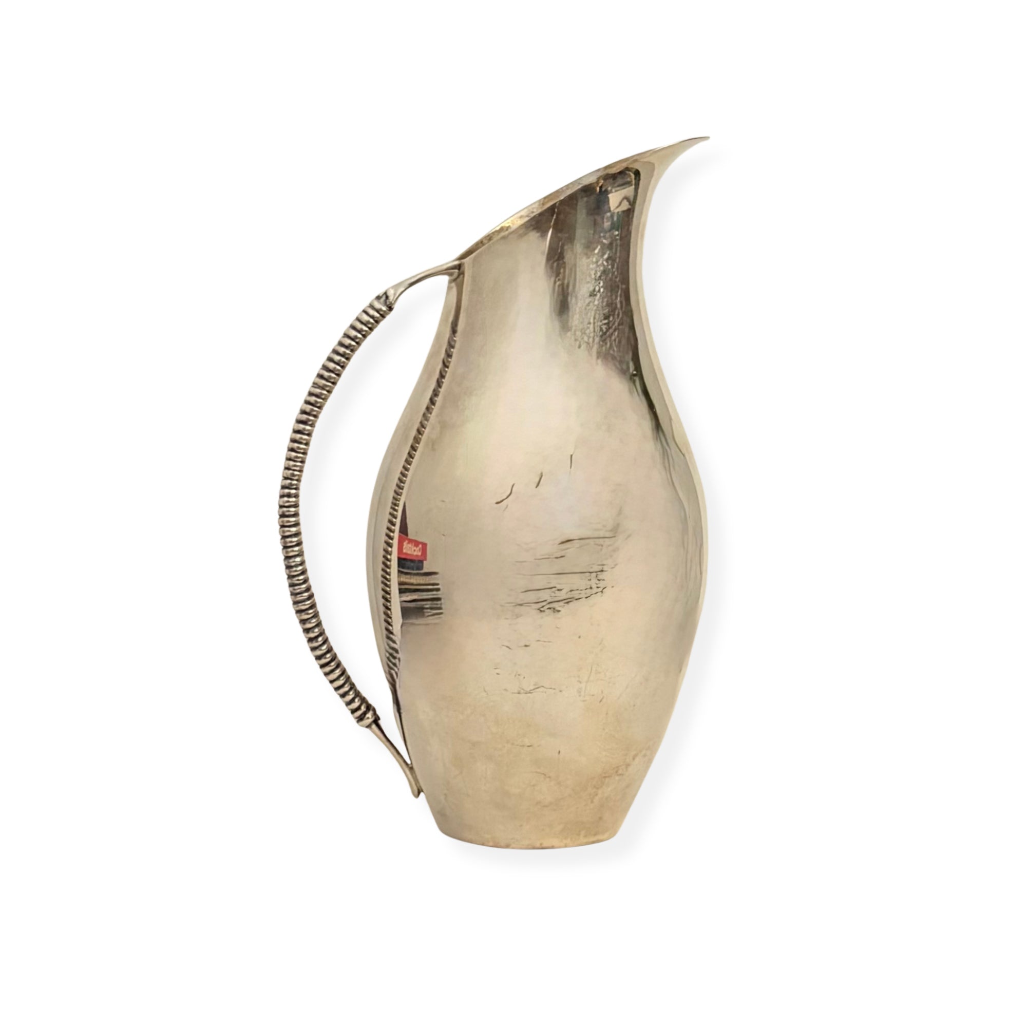 sterling Deco pitcher